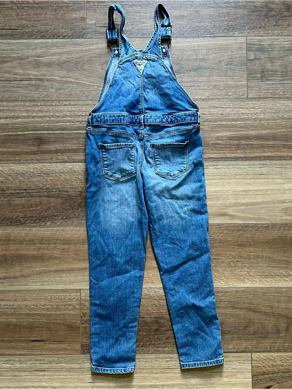 Oshkosh Classic Blue Denim Overalls Girls Jeans size 7